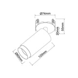 Nova Recessed Spot Light