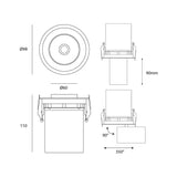 Piega Adjustable Barrel Spot