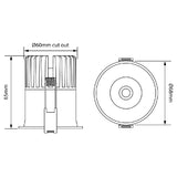 Sola Series 68mm Downlight