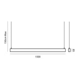 Slik Up & Down Linear Pendant