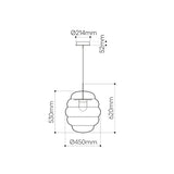 Blimp Pendant Light