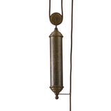 Country Curve Pendant Light Counterweight