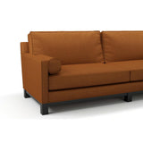 Entwine Terracotta Fabric