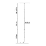 Leda Hanging Floor Lamp