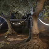 Leda Outdoor Curve Pendant Light