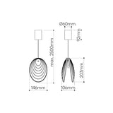 Mussels Pendant Light