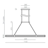 Niro Linear Pendant Light