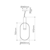 Phenomena Capsule Pendant Light
