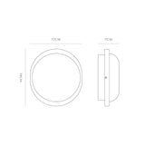 Bode Round Wall/Ceiling Light