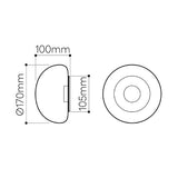 Dew Drops Wall/Ceiling Light