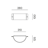 Decori Arc Wall Light