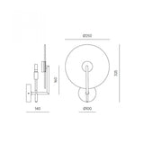 Erto Large Wall Light