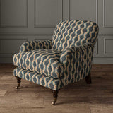 Helter Skelter Slate Fabric