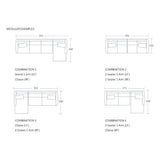 Alpine Modular Sofa - Chaise