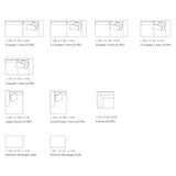 Aston Modular Sofa - 3.5 Seater 1 Arm