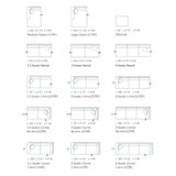 Capeshank Modular Sofa - 4 Seater Bench