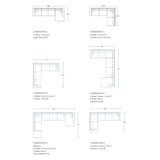 Capeshank Modular Sofa - 3 Seater Corner 1 Arm