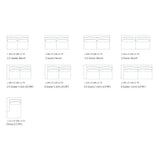 Cypress Modular Sofa - 2.5 Seater 1 Arm