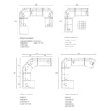 Dempsey Modular Sofa - Single Bench