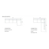 Hudson Modular Sofa - End Chaise