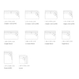 Palisades Modular Sofa - Single 1 Arm