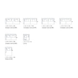 Parker Modular Sofa - 3.5 Seater 1 Arm