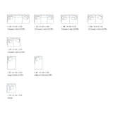 Rydell Modular Sofa - 2.5 Seater 1 Arm