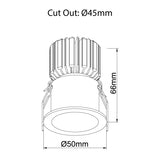 Sola Multi Downlight - Mini Round Recessed