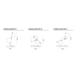 Modulor Frame Ceiling Wall Light