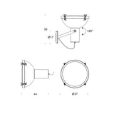 Projecteur 365 Ceiling/Wall Outdoor