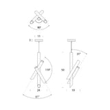 Tubes 3 Pendant