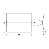 Applique A Volet Pivotant Plie