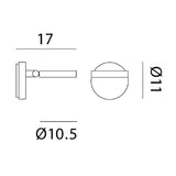 String H0 Wall Light (TW)