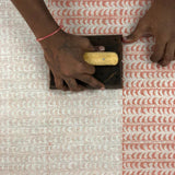 Luxor Guava Linen Fabric