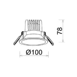 Zena 90 Downlight