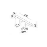 Kanon Double Bar Spot Light