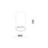 Kanon Surface Mount Can Spot Light
