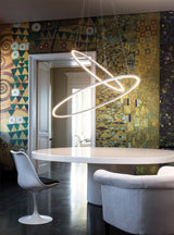 Ellisse Pendant Double