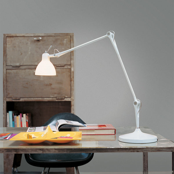 Luxy Classic Table Lamp White