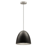 black pendant light