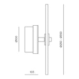 Sual Wall Light