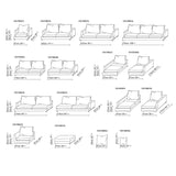 Lazytime Small Sofa - Three Seater Sofa (C0150023)