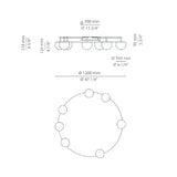 Circ 7lt Ceiling Light