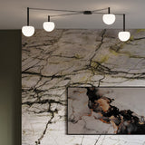 Circ Ceiling Light on Rod