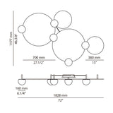 Circ 5lt Ceiling Light