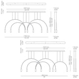 Volta T-3535 T-3536 Multi Pendant Light