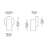 Cyls Wall Light
