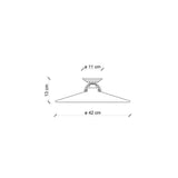B&W Classic Ceiling Light