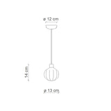 Afoxé Single Pendant Light