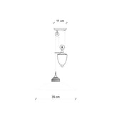 Colours Rise & Fall Pendant Light